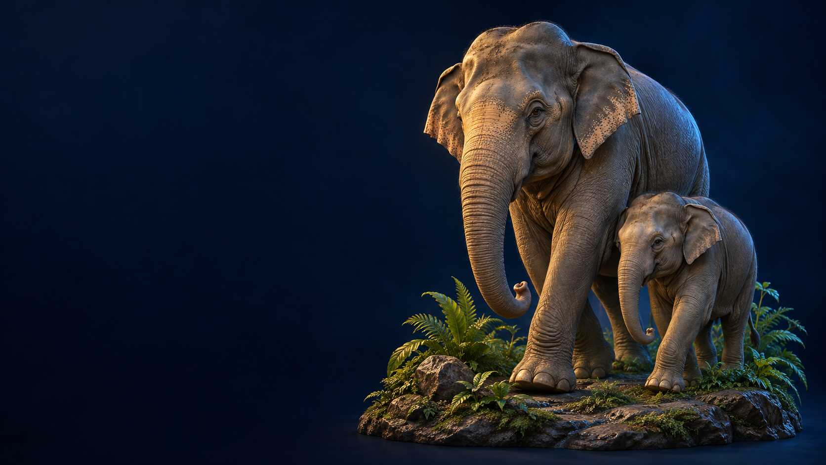 ISLAND WILDLIFE · 3D ARTWORK — Wild hearts of Sri Lanka
